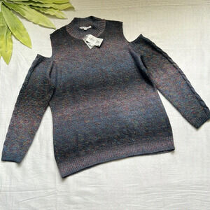 Nwt Cleo Cold Shoulder Sweater